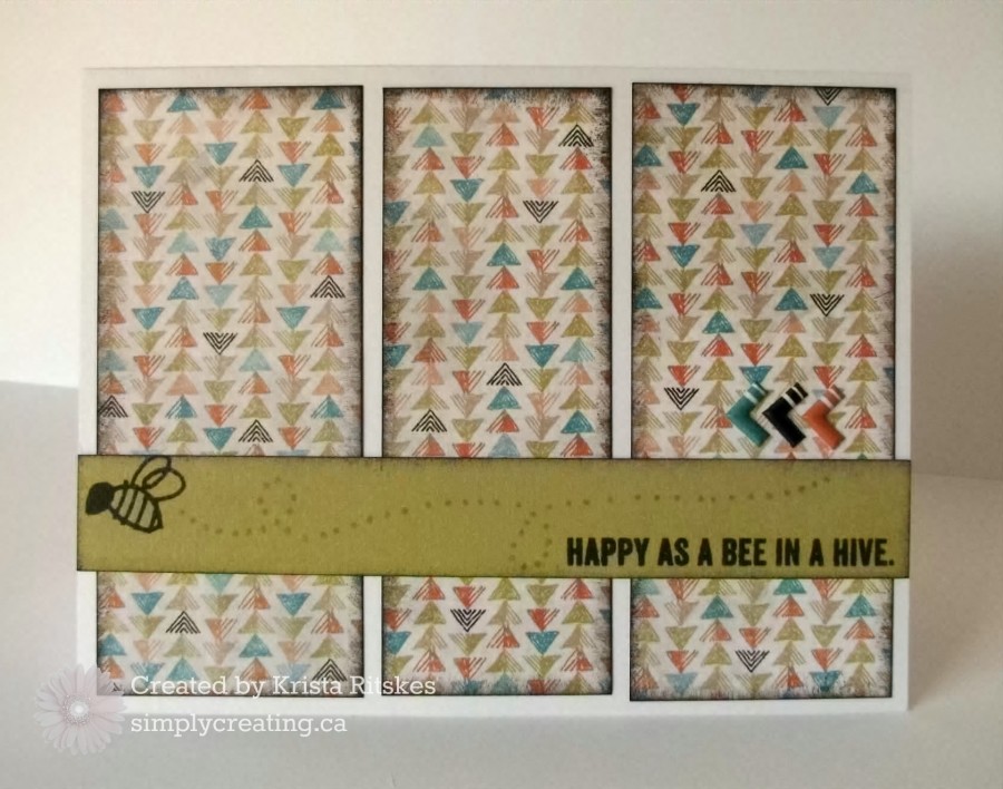 Happy as a Bee card krista_ritskes